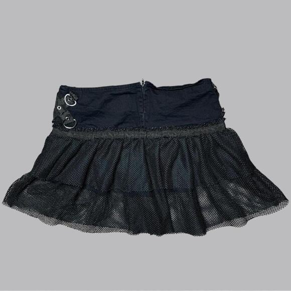 Vintage y2k dead threads black skirt - Picture 4 of 5